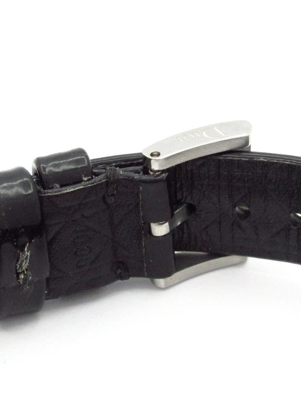DIOR/ChristianDior Crystal CD112111 F***** Black Women's Wrist Watch - Picture 4 of 12